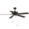 Maxim Lighting 52'' Super-Max Fan w/ LED Light Kit - Black, Black 88937BK - alternate 1